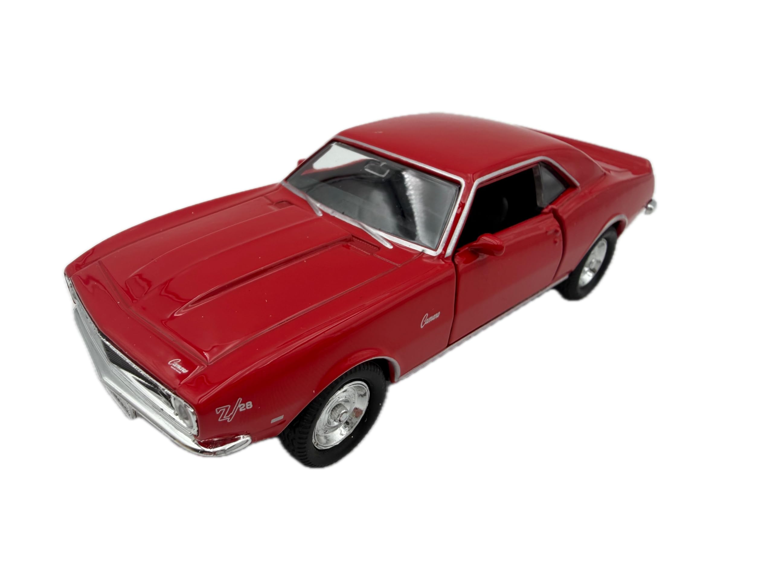 DROMADER Chevrolet Camaro Z28 1968 model car 1:39, red - Detailed collector's model Welly | Miniature vehicle