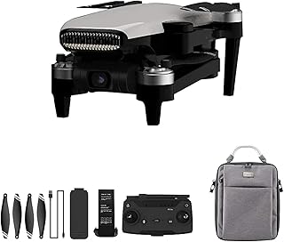 Drone GPS com câmera Drones 5000M com cardan de 3 eixos Câmera 4K 35 minutos de tempo de vôo 5G WiFi FPV Rc Quadcopter Drones sem escova, preto, 1 bateria (branco 2 * bateria)