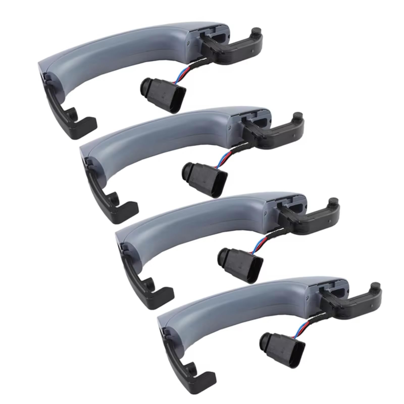 IUKMR for Q7 2007-2015 3.0L .6L 4.2L 4L0837205 Exterior Door Handle Car Car Outer Door Handle(4pcs)