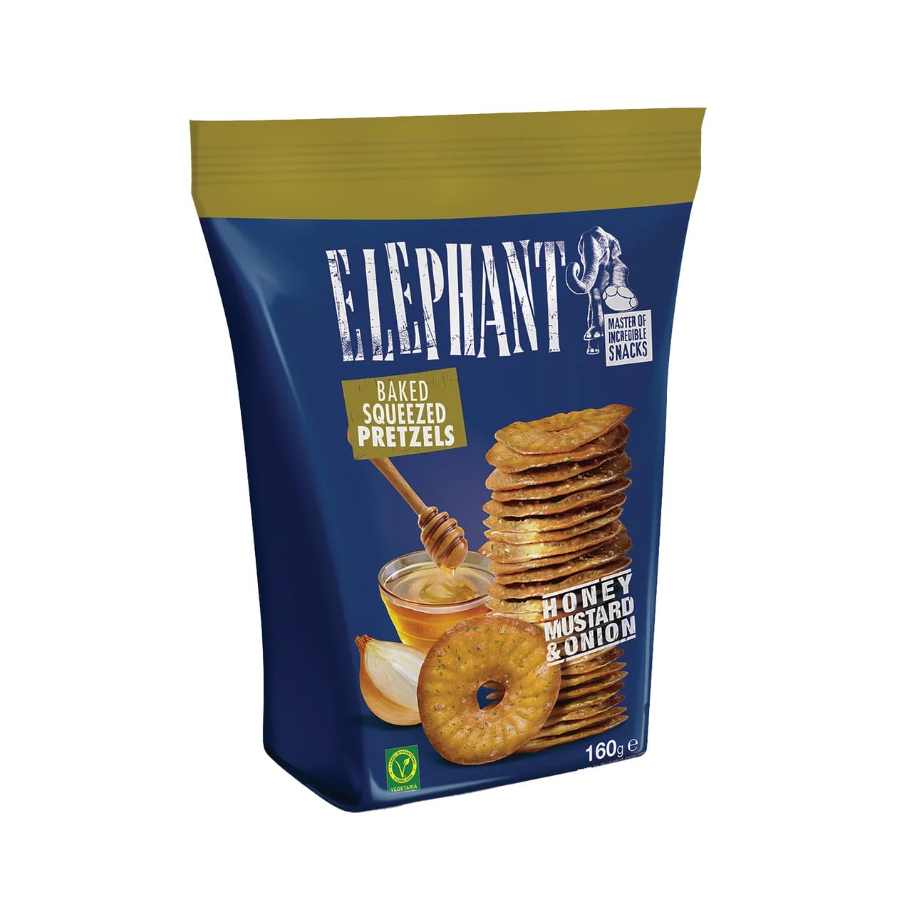 ELEPHANT Brezel mit Honig-Senf 160 g 6er-Packung