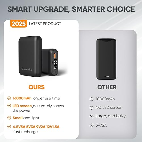 Miniatura 4 de Chaleco calefactable, batería de 7.4 V, 16000 mAh, compatible con ORORO y Venustas, cargador de batería recargable para chaleco calefactado,