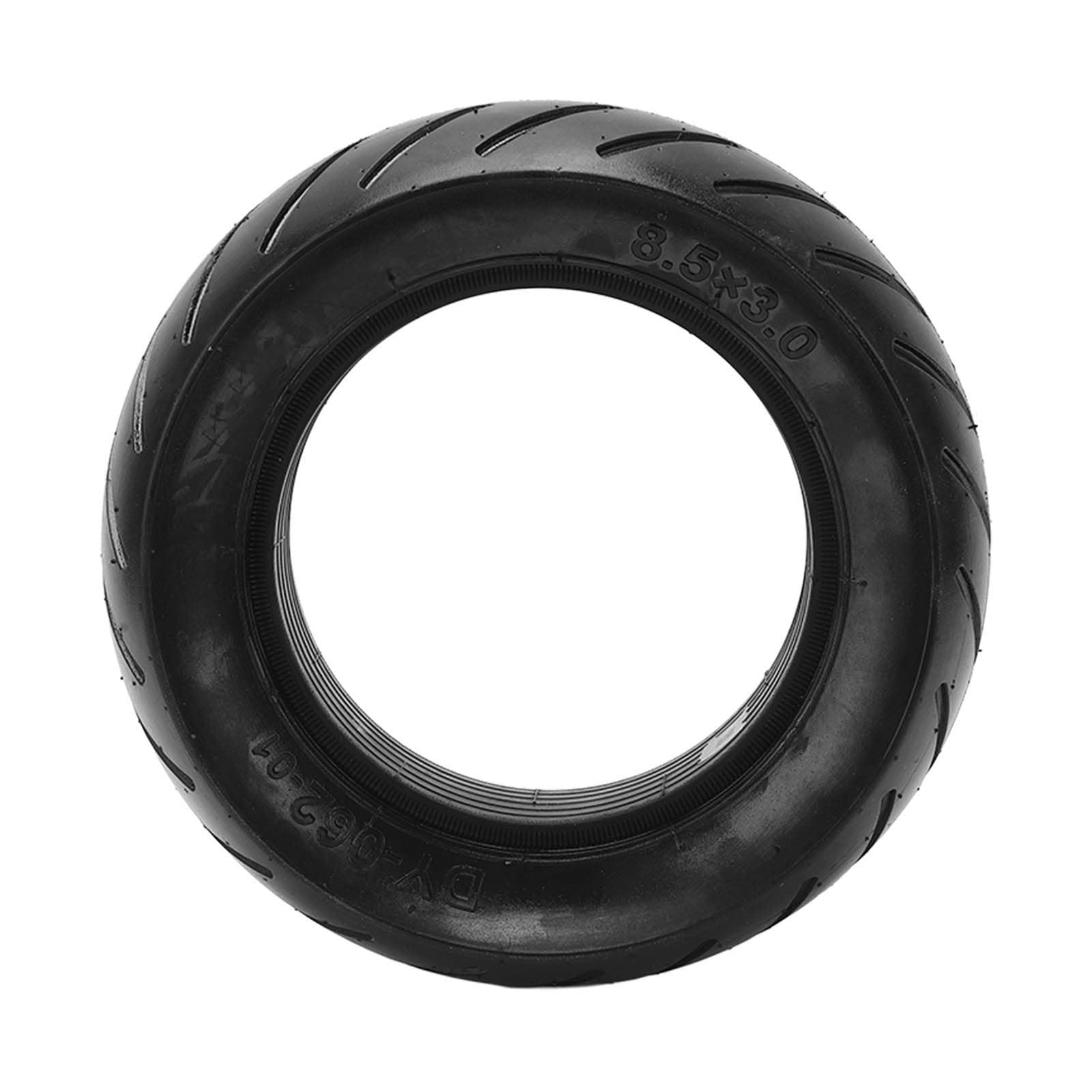 Electric Scooter Tire, 8.5x3.0 Electric Scooter Solid Tire Replacement Rubber Solid Tire Front Accessories for Different Road Conditions 8.5 X 3.0 8.5X3 Scooter Tire