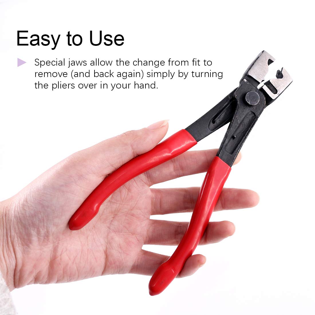Swpeet Pinze multiuso resistenti per tubo di avvio, con morsetto Clic & Clic-R, orientabili, con angolo dell'albero di trasmissione