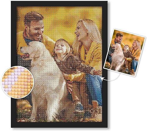 Kit de diamond painting personalizado de 50x50 cm, el regalo de manualidades perfecto