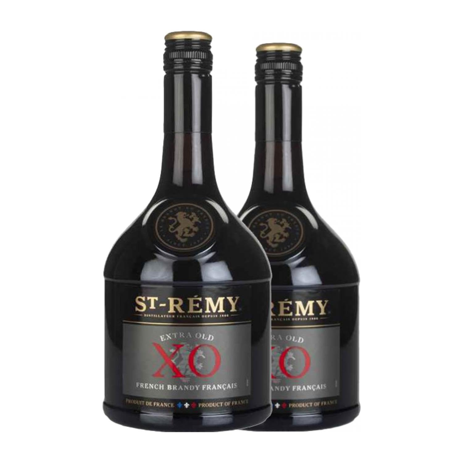 Brandy Rémy Martin St. Remy X.O. Extra Old 70 cl (Karton mit 2 Flaschen von 70 cl)