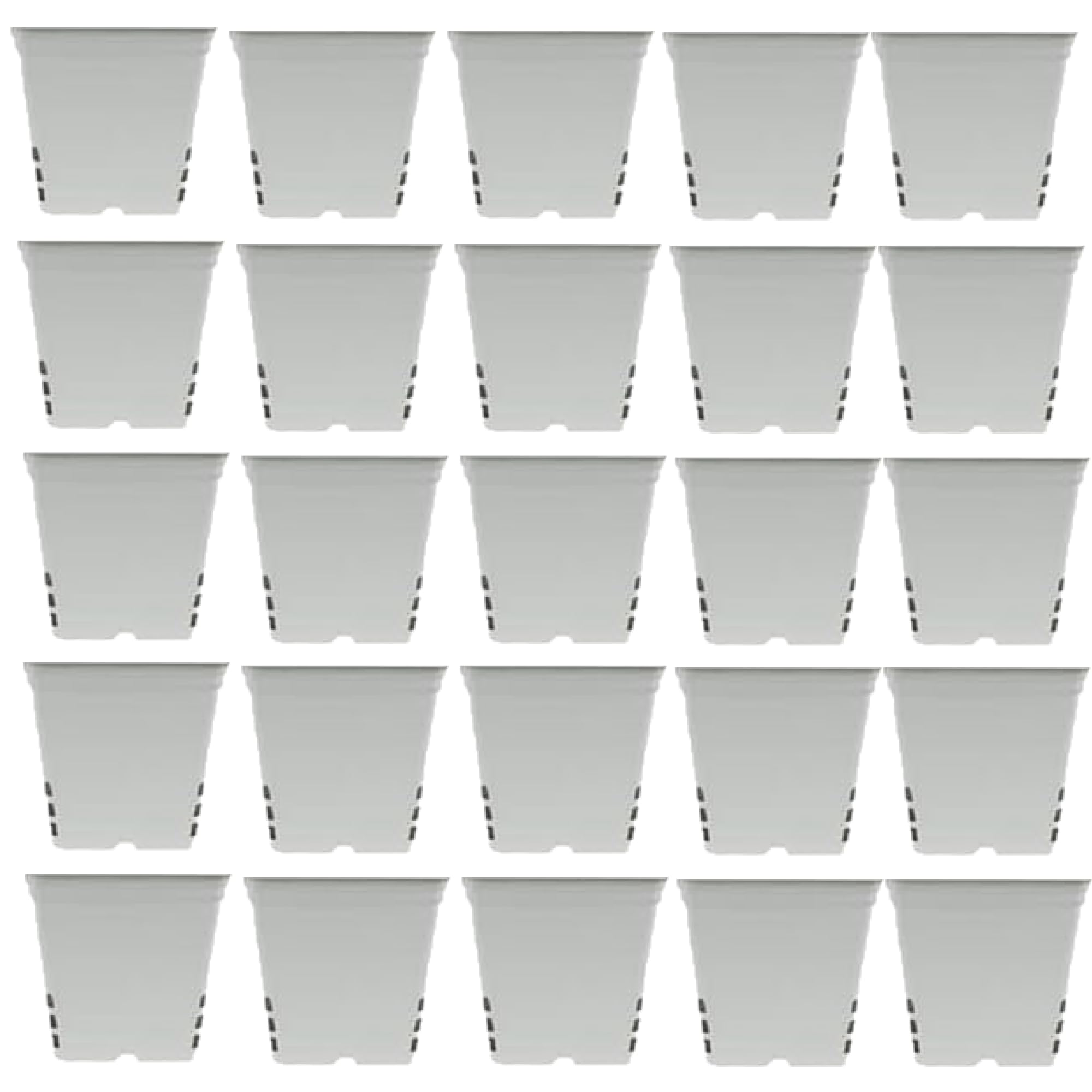Sunpack 9"x9" Square Pot, White 10" Tall - Image 4