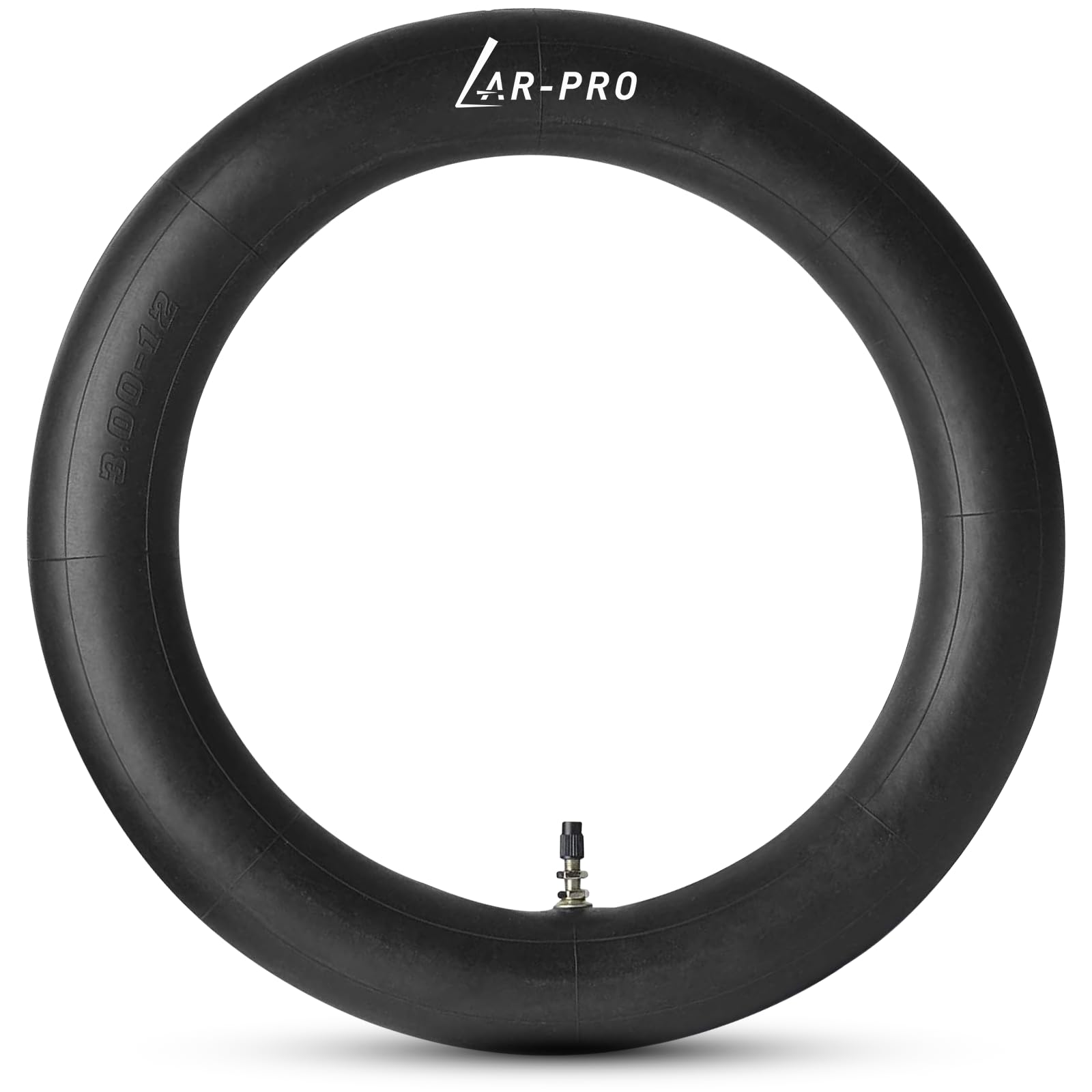 AR-PRO 3.00/3.50-12" Dirt Bike Inner Tubes with TR4 Straight Valve, 80/200-12 Heavy Duty Motorcycle Tire Replacement Inner Tubes, Compatible with Honda CRF50/XR70 Yamaha TTR 90/100 and More (1-Pack)