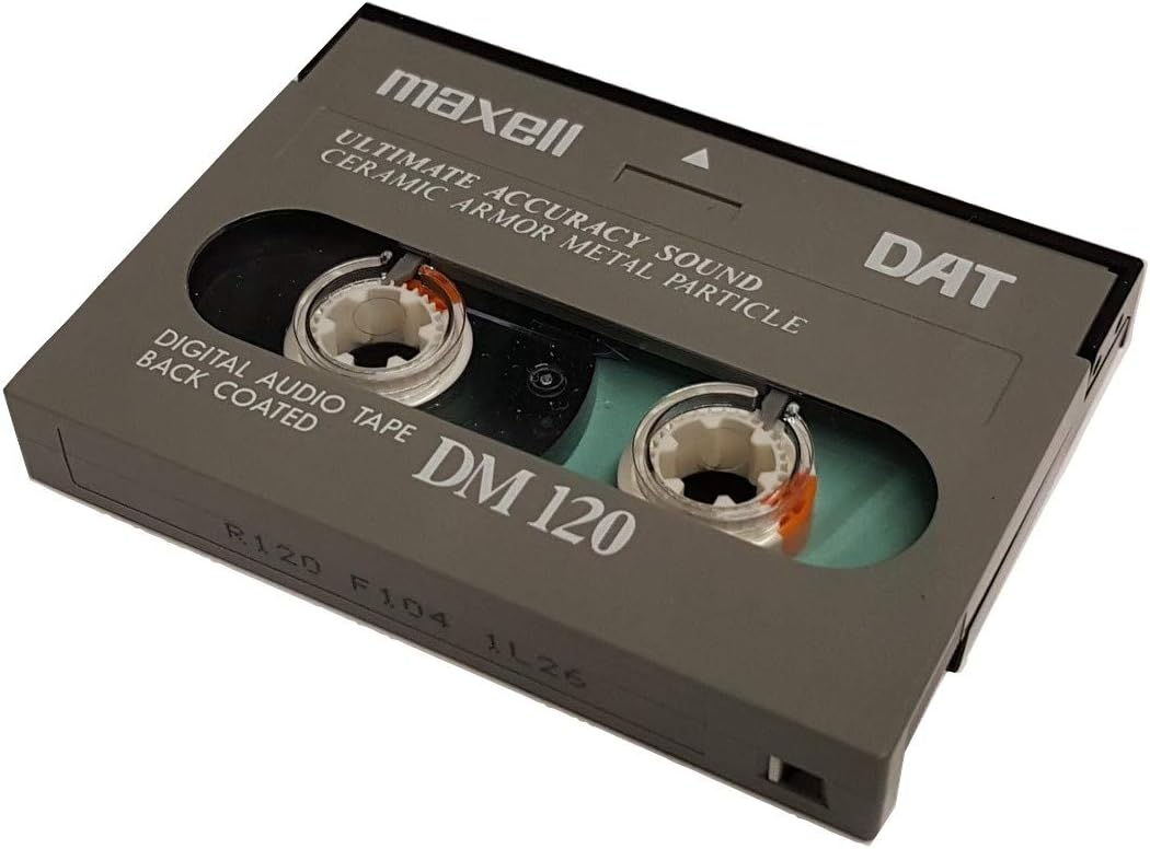 Maxell R-120DM DAT Audio Cassette (1-Pack)