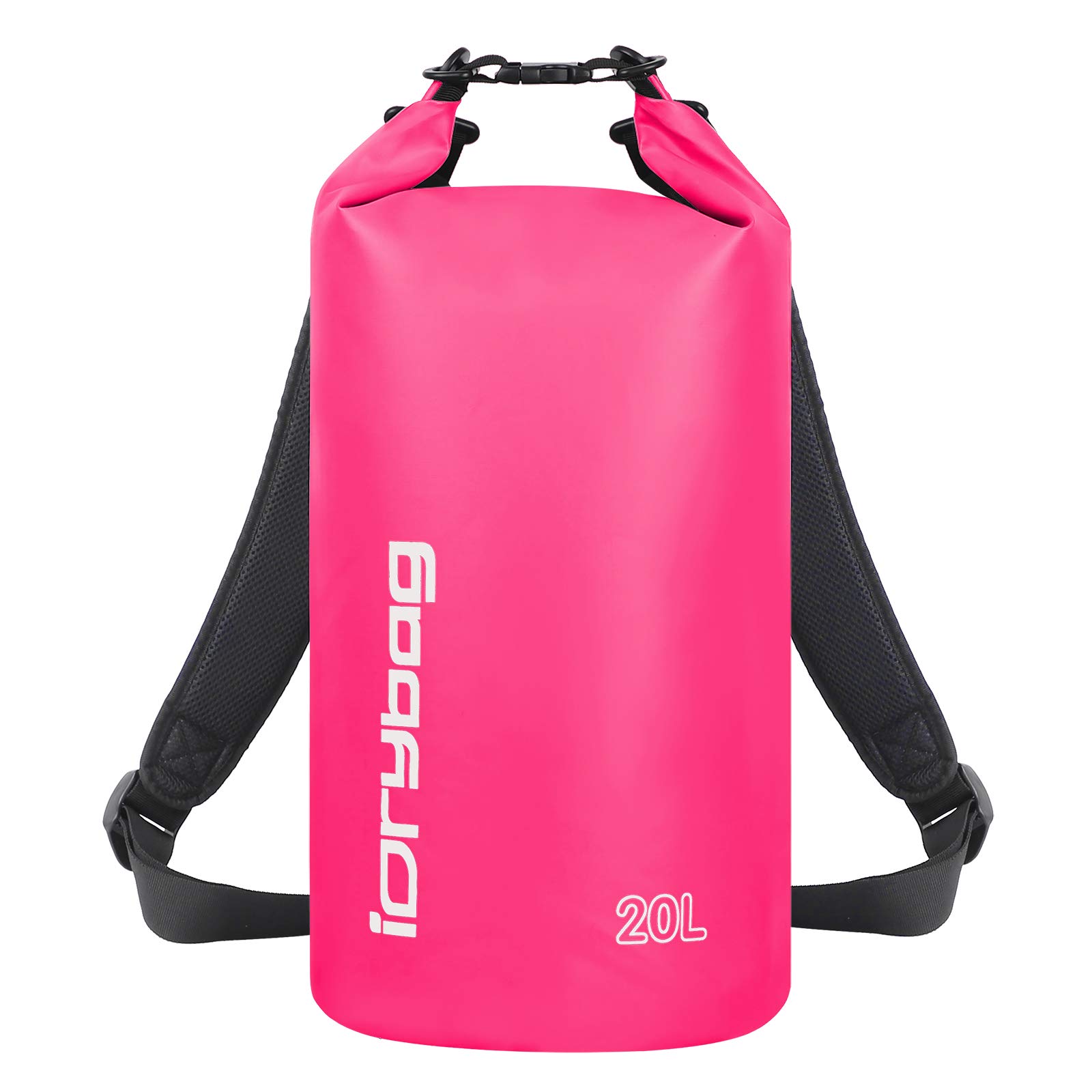 IDRYBAG Dry Bags for Kayaking Waterproof 2L/5L/10L/15L/20L, Small Dry Bag Waterproof Floating, Dry Sack Waterproof Bag for Paddleboarding Travel