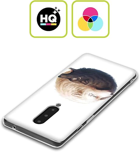 Miniatura 2 de Head Case Designs Officially Licensed Jonas JoJoesArt Jödicke Yin Yang Wolves Creatures Soft Gel Case Compatible with Google Pixel 8 Pro