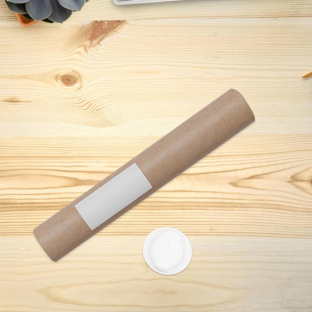 Operitacx 50 Pezzi Tappi Terminali Riutilizzabili Per Tubo Di Carta - Tappi Di Plastica Per Spedizione Poster Ø 5.2 Cm E Ø 7.9 Cm