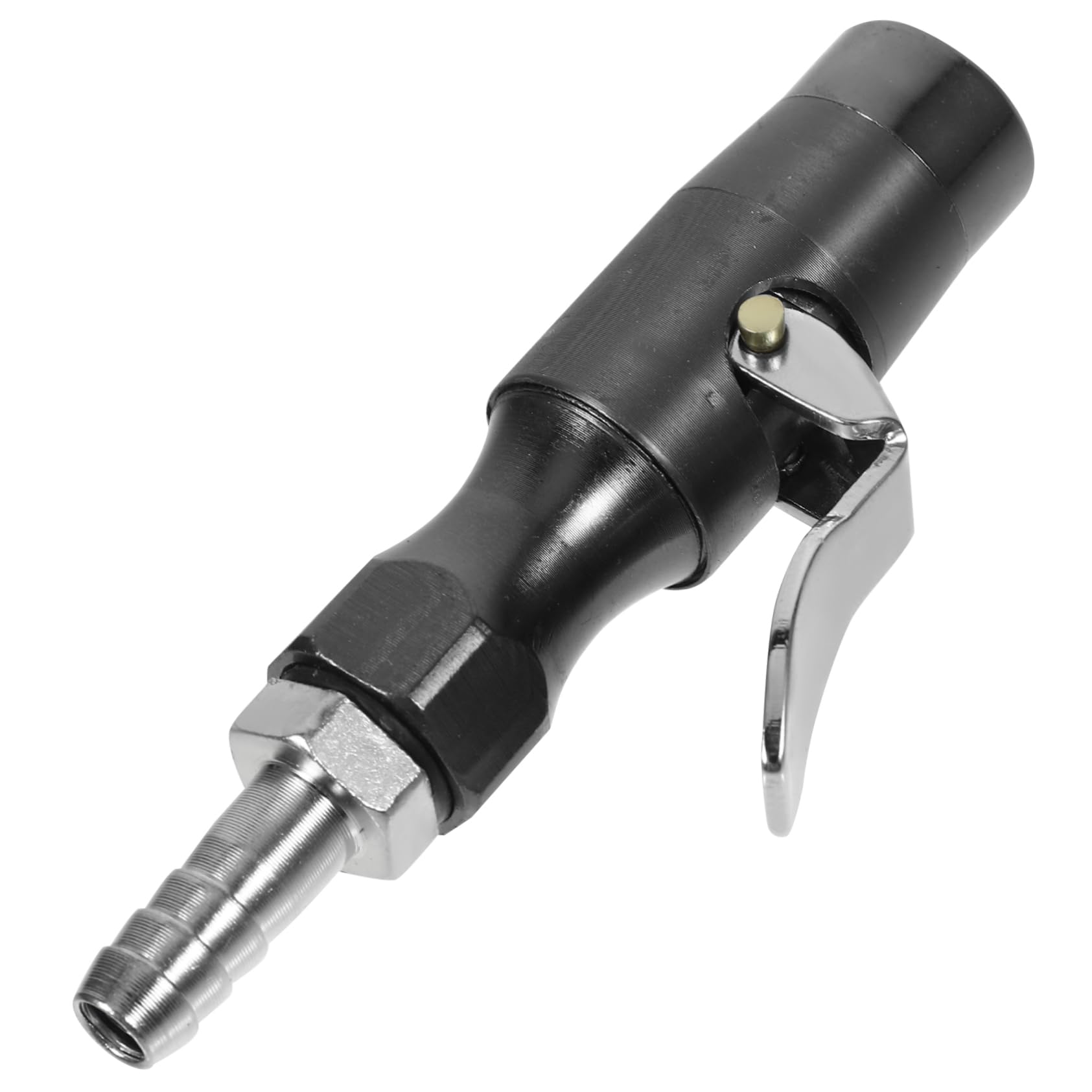 PartyKindom Sturdy Tire Adapter Air Chuck Locking Car Tire Hose Tool for Tire Pressure Gauge Quick Connect Chuck for Air Compressor Accessories Black 12.5mm Thread