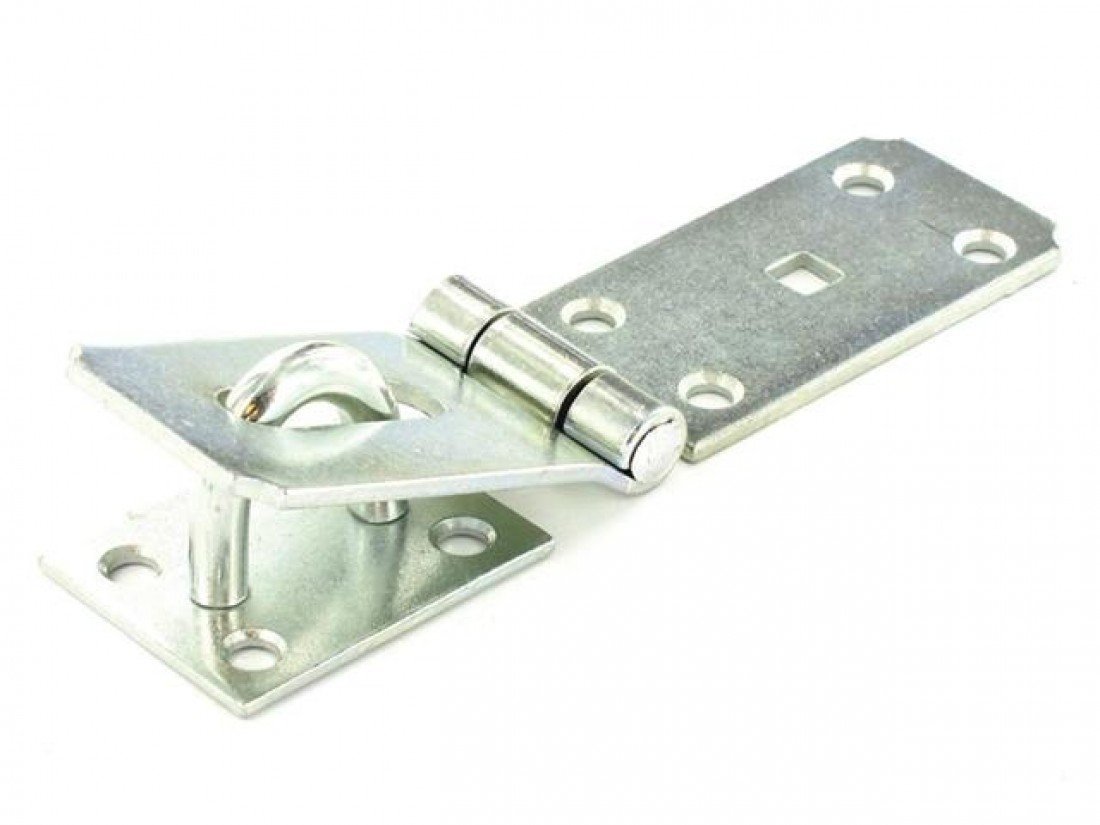hasp & Staple hd galvanised 185mm