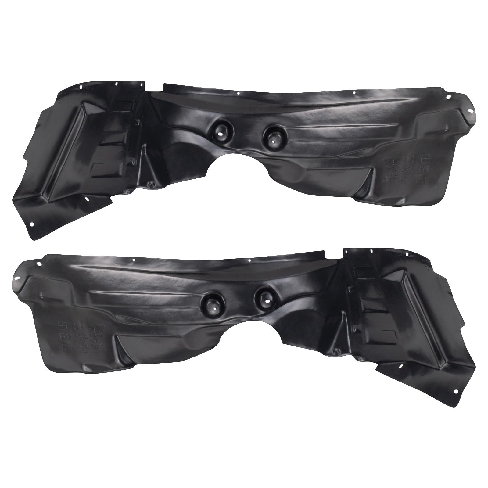 TRQ Front Inner Fender Liner Set | For 2009-2020 Dodge Journey CH1248141 CH1249141