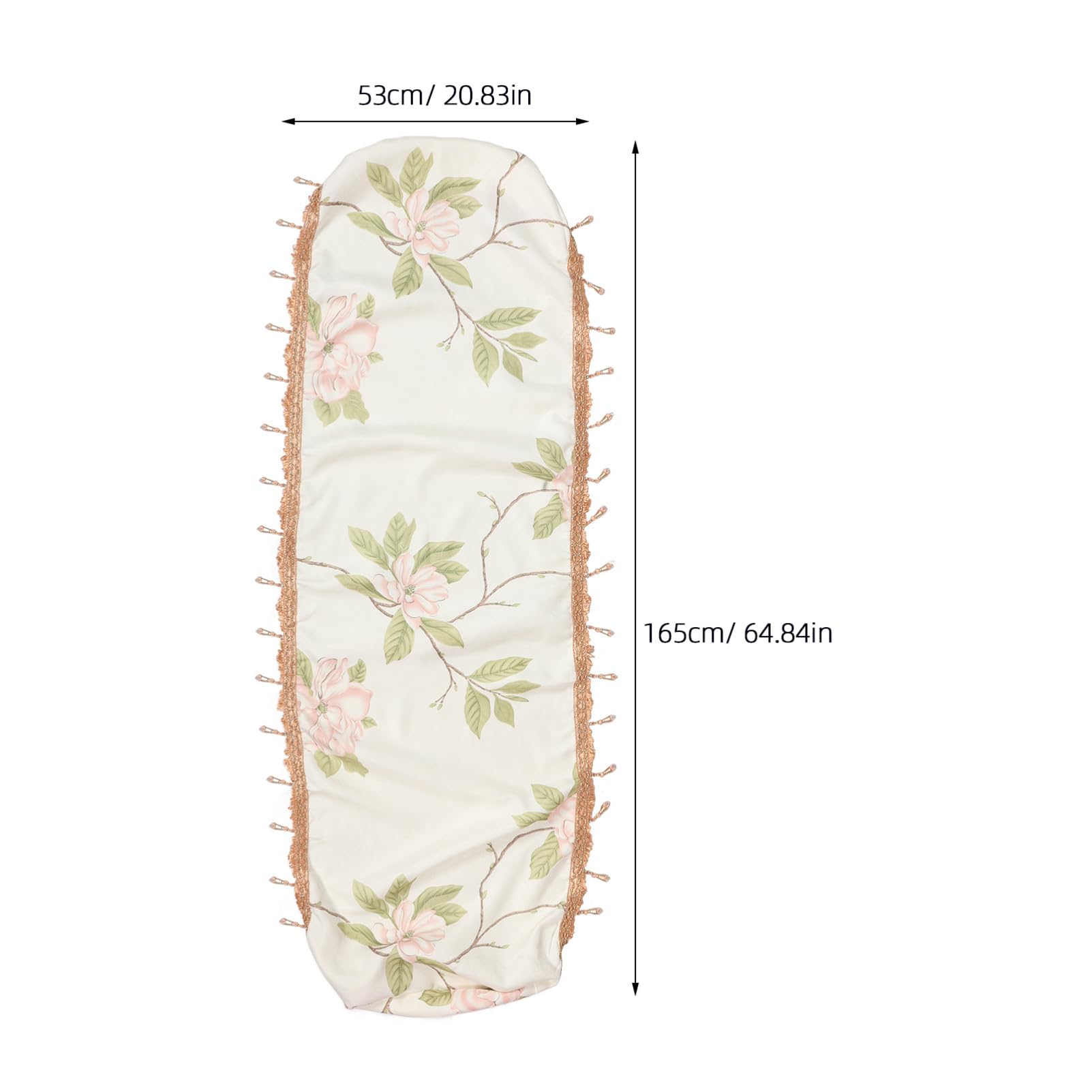 Guzheng Abdeckung aus Baumwollleinen in Beige, Faltbar