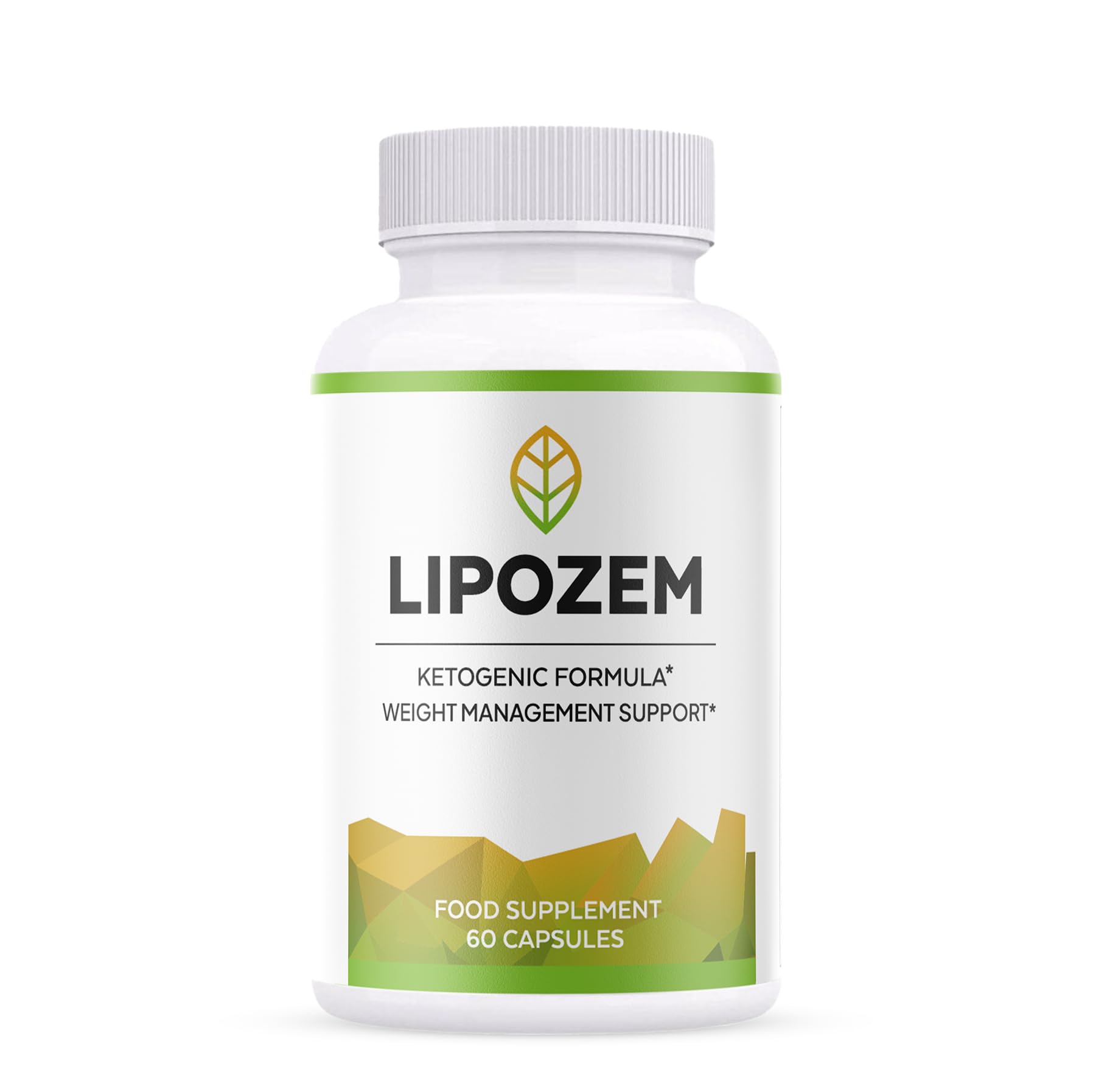 LIPOZEM Advanced KETOGENIC Formula 60 Capsules/1 Month Supply- All Natural Ingredients