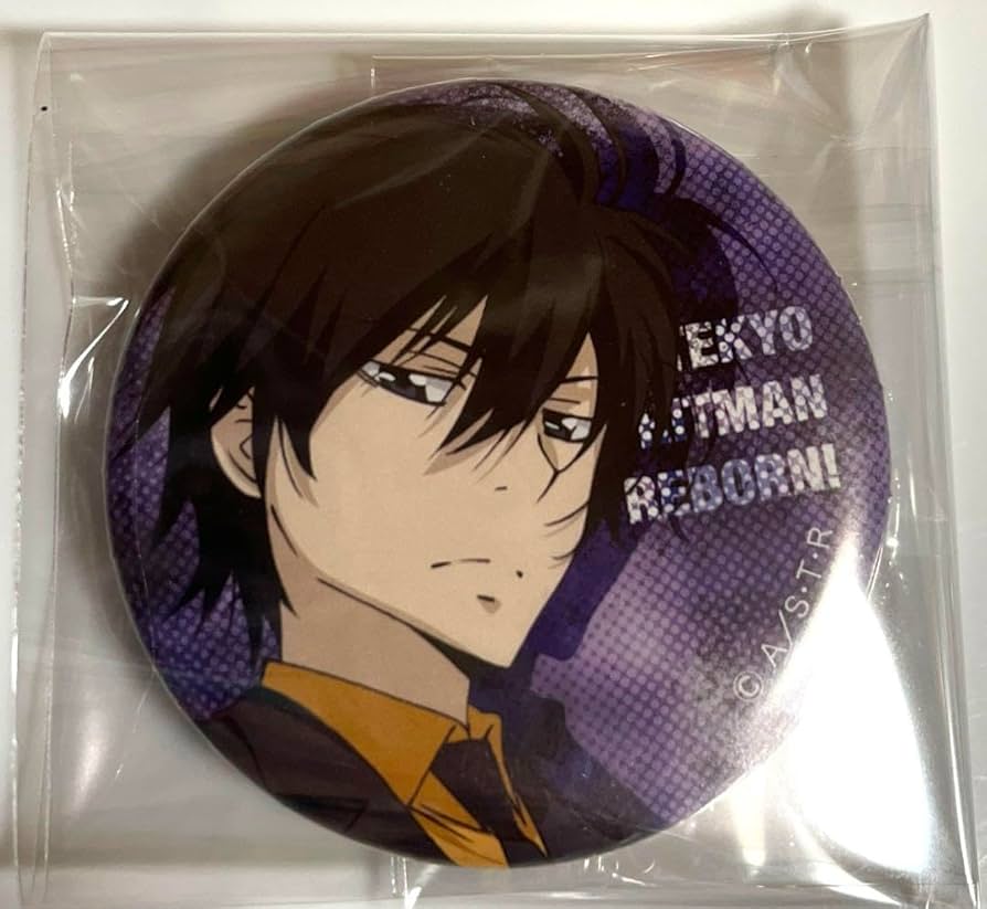 REBORN アニカプ 缶バッジ 雲雀 恭弥