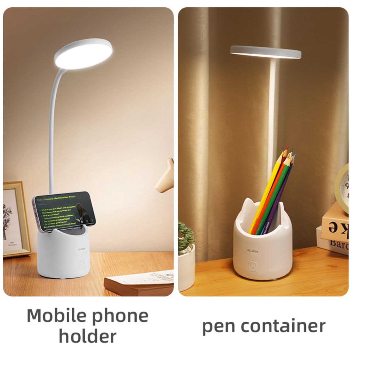 LED Desk Lamp with Pen Holder - EASYMART -3 LED Desk Lamp with Pen Holder - EASYMART -3
