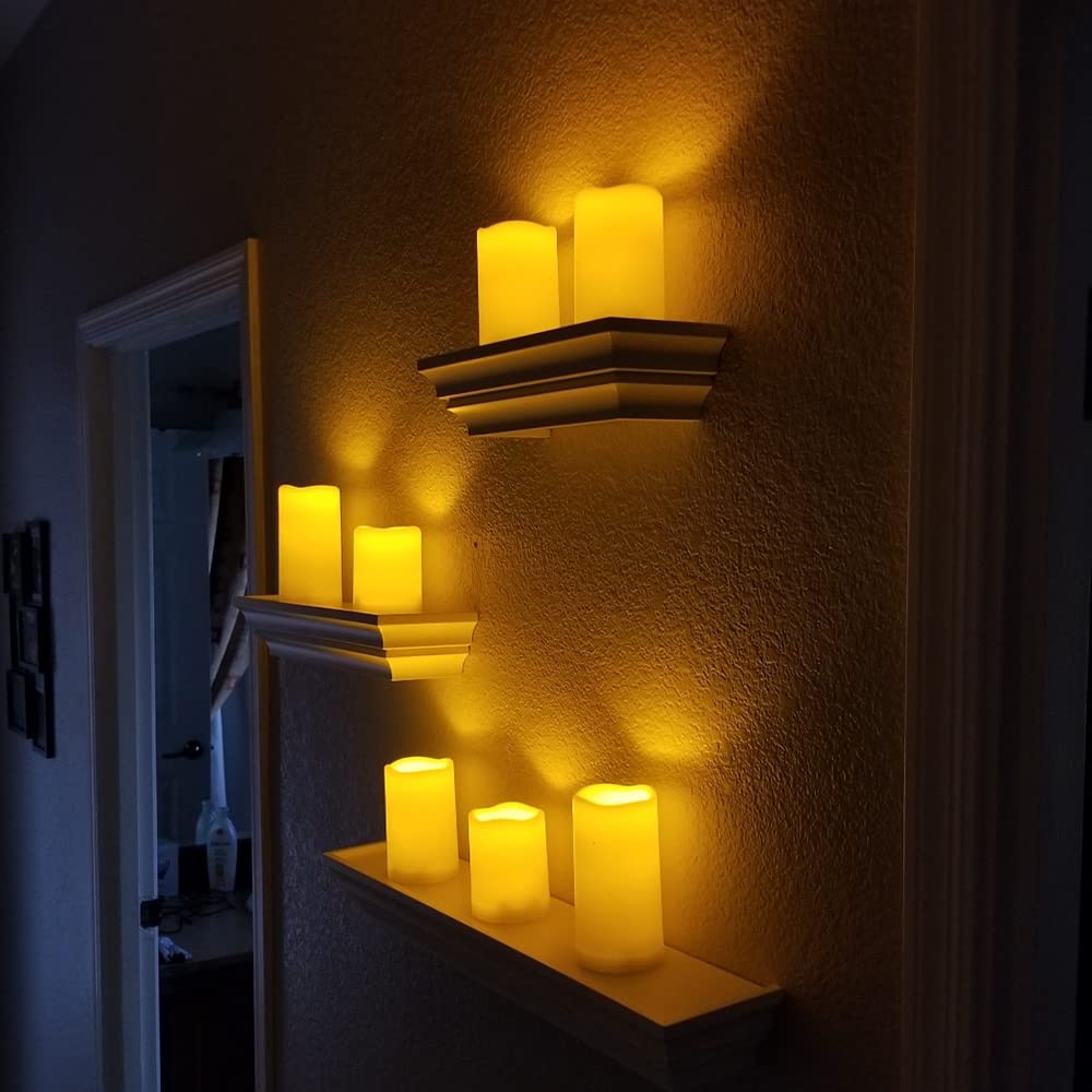 Velas Ipereables Sin Llaa Para Exteriores, Funcionan Con Pilas, Con