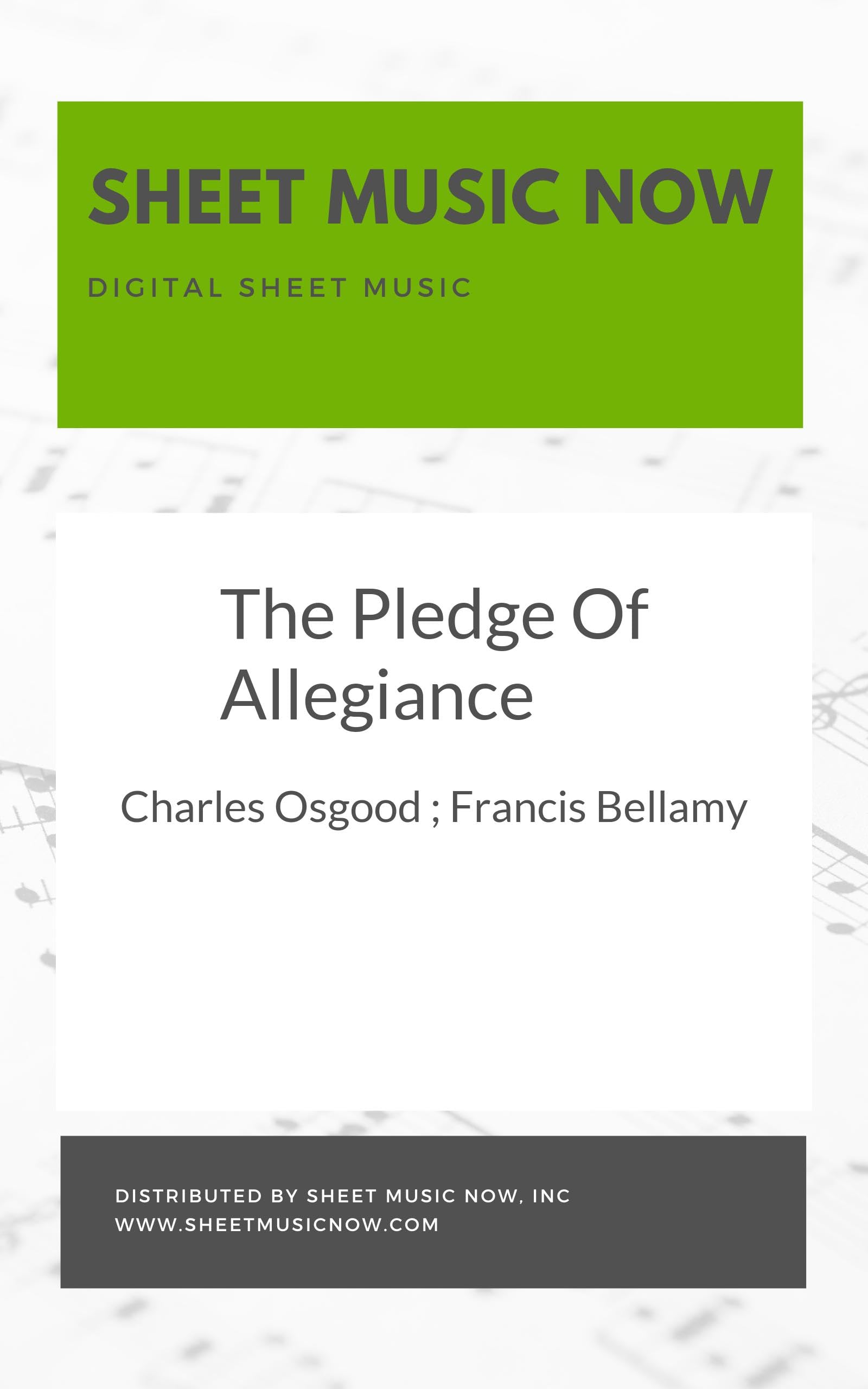 The Pledge Of Allegiance