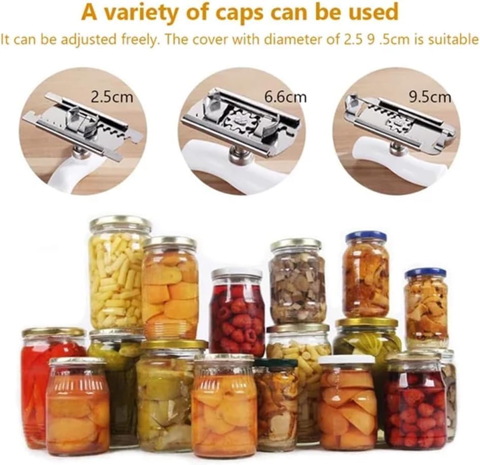 Ouvre Bocaux Irikdescia Ouvre-bocal Réglable Sans Effort Pour Arthrite Et Mains Faibles, Pour Personnes âgées, Ouvre-bocal Facile à Ouvrir, Pour Les Mains Arthritiques (vert Jar Opener