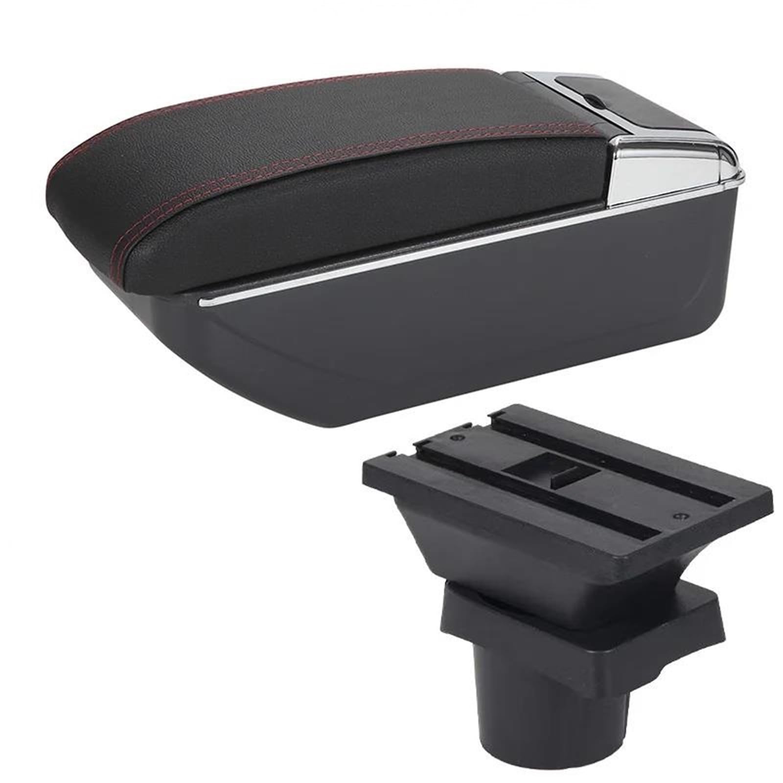 Hjkdsz Type A For Skoda For Citigo For Vw Up For Seat For Mii Car Center Console Storage Box Armrest Accessories(Type A)