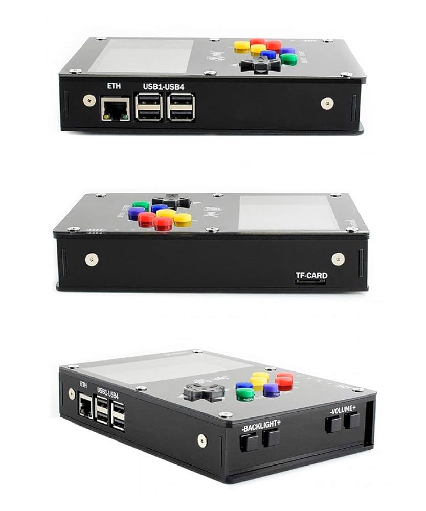 Raspberry Pi4 4gb 搭載ミニアーケードゲーム機 Portable Arcade Game Box - Raspberry Pi 4 - 2021 Edition