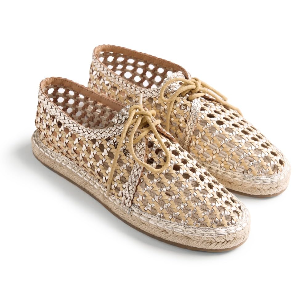 GIOSEPPO WAYZATA, Women's Flat Loafer, Platinum, 37 EU