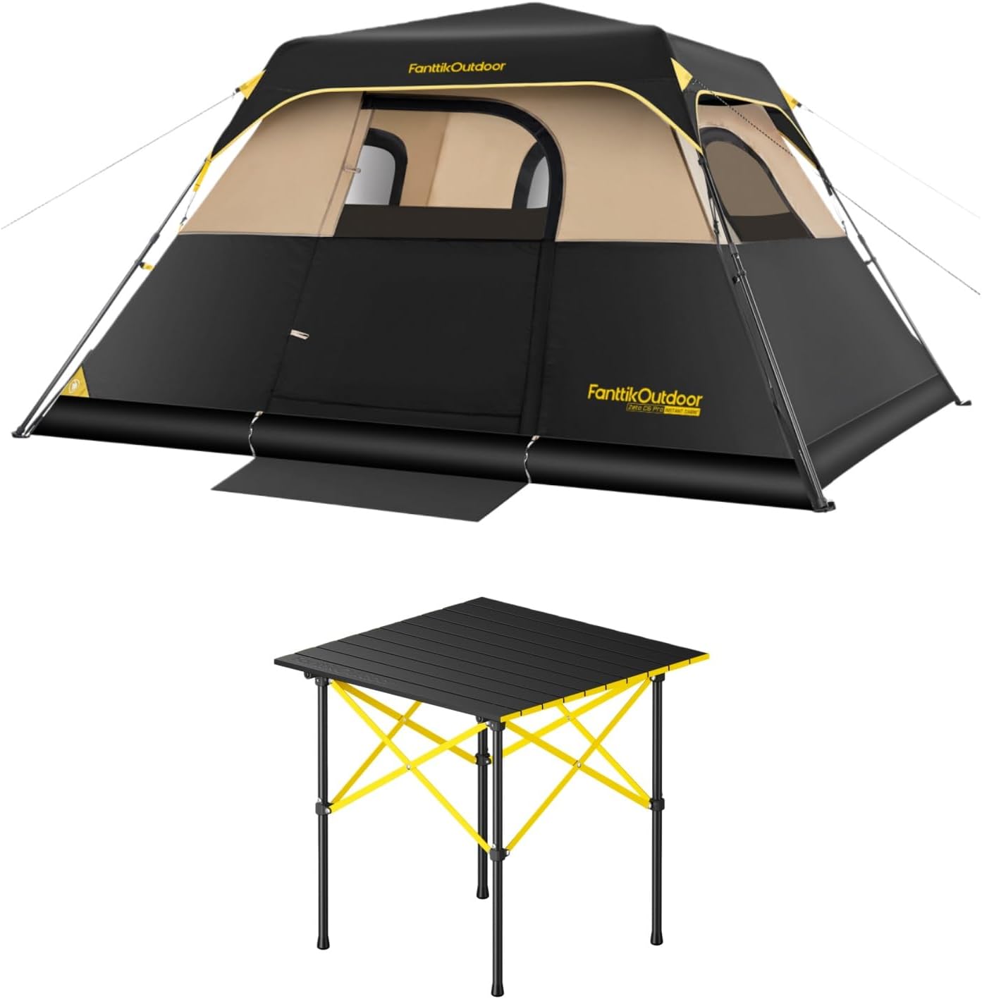 FanttikOutdoor Zeta C6 Pro Camping Tent & FanttikOutdoor Zeta V11 Pro Medium Camping Table