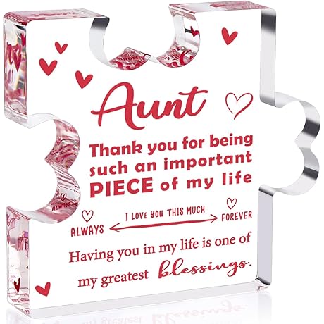 Best Aunt Ever Gifts from Nephew: Thank You Gifts for Aunts