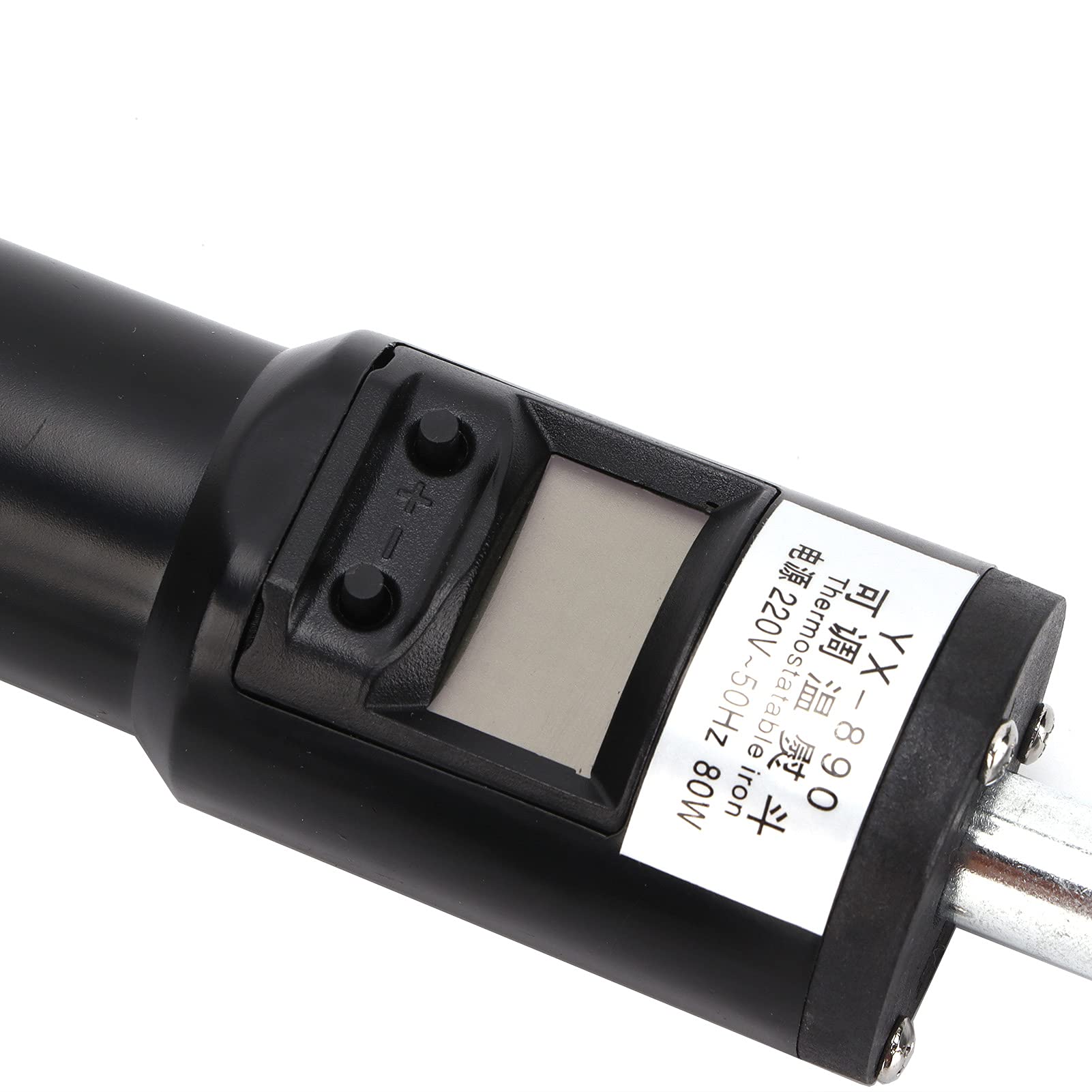 Mini ferro da stiro portatile, compatto e pratico YX-890, temperatura regolabile 50-300℃, punta in lega di alluminio, per vestiti, scarpe, pelle, cucito, viaggio, 220V