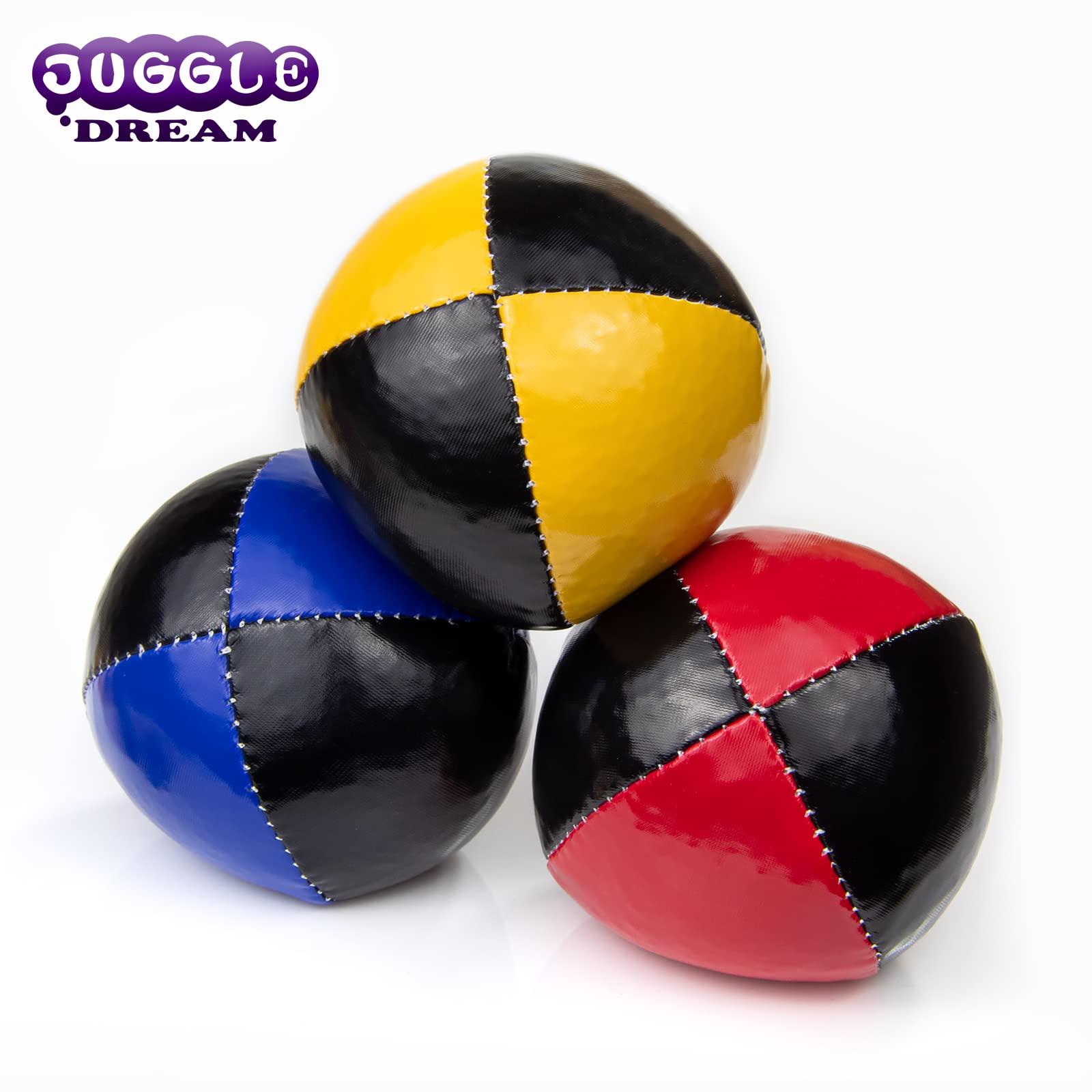 Ensemble 3 Balles De Jonglage Professionnelles Juggle Dream - Vidéo Apprentissage Gratuite
