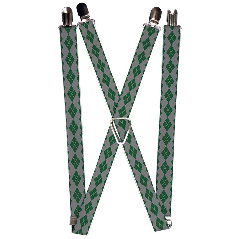 Buckle-Down mens Buckle-down - Joker Suspenders, Multicolor, 3.5 x 2.5 US