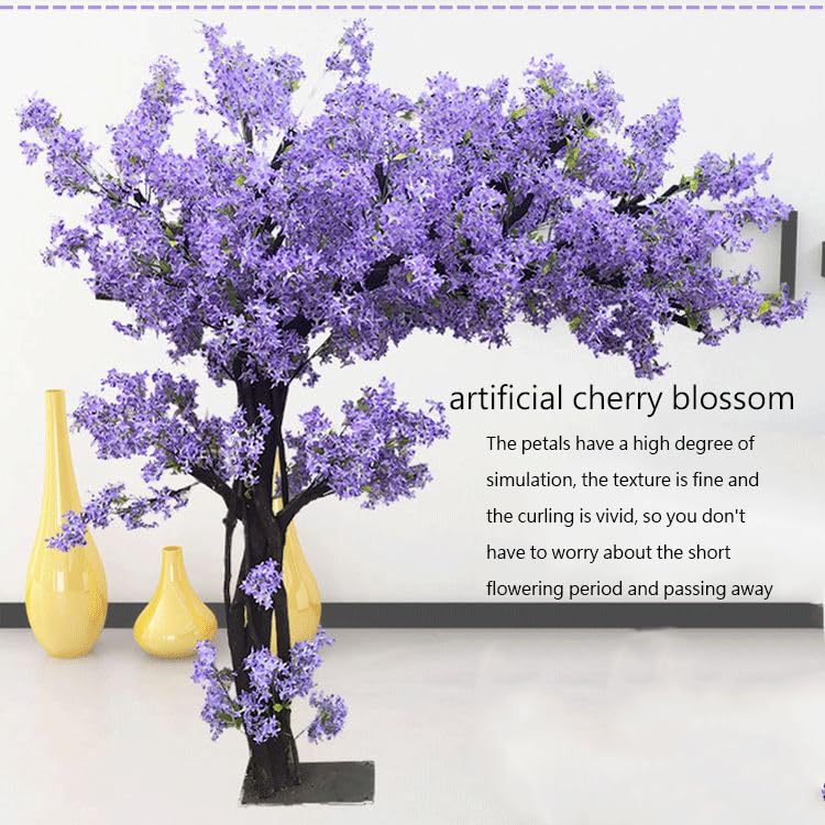 Glicine Fiori Artificiali Albero Fiori di Seta Piante di Glicine per Interni Esterni Casa Festa di Nozze Apertura Centro Commerciale Ristorante Arredamento 180