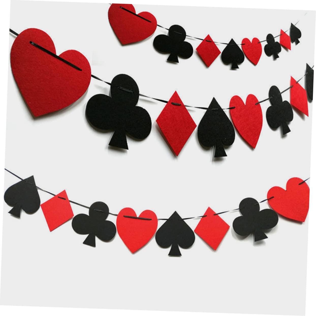 Cabilock 4 Set Scultura Del Mascherata Decorazioni Di Carta Appese Striscione Di Buon Compleanno Sfondo Per La Festa Coriandoli Decorazioni Sospese Per La Festa Provato 4 Pezzi * 4