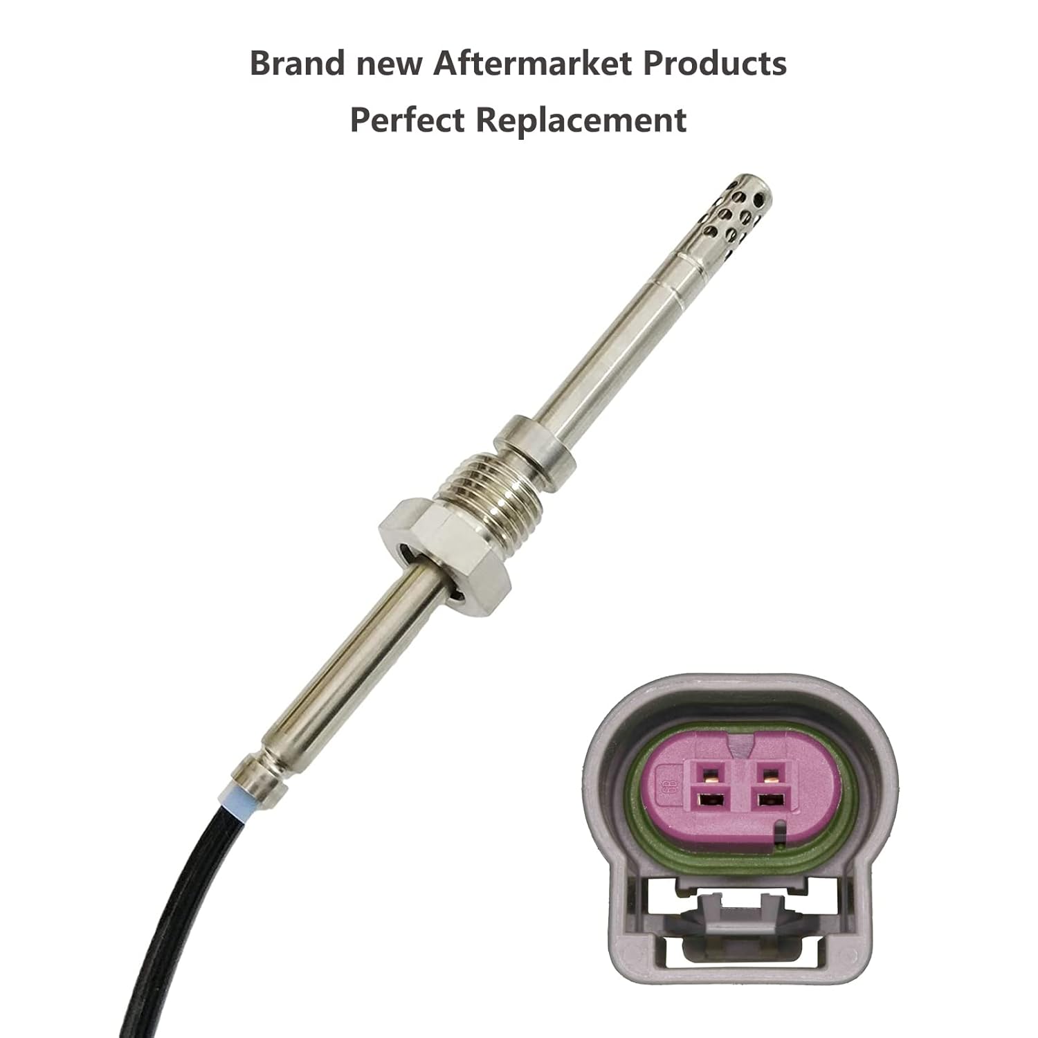 12622555 Egt Sensor Def Exhaust Gas Temperature Sensor 904513 19418898 for Chevy 6.6L Express 2500 3500 09-10 for Silverado 2500 3500 08-14 EGT Sensor Replacement Parts