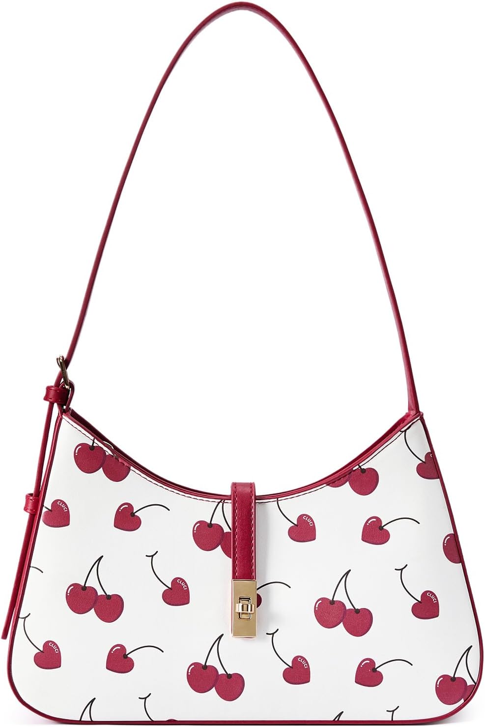 CLUCI Shoulder Bag for Women, Purses for Women, Handbag Hobo Bags Vegan Leather Crossbody Purse with Adjustable Strap