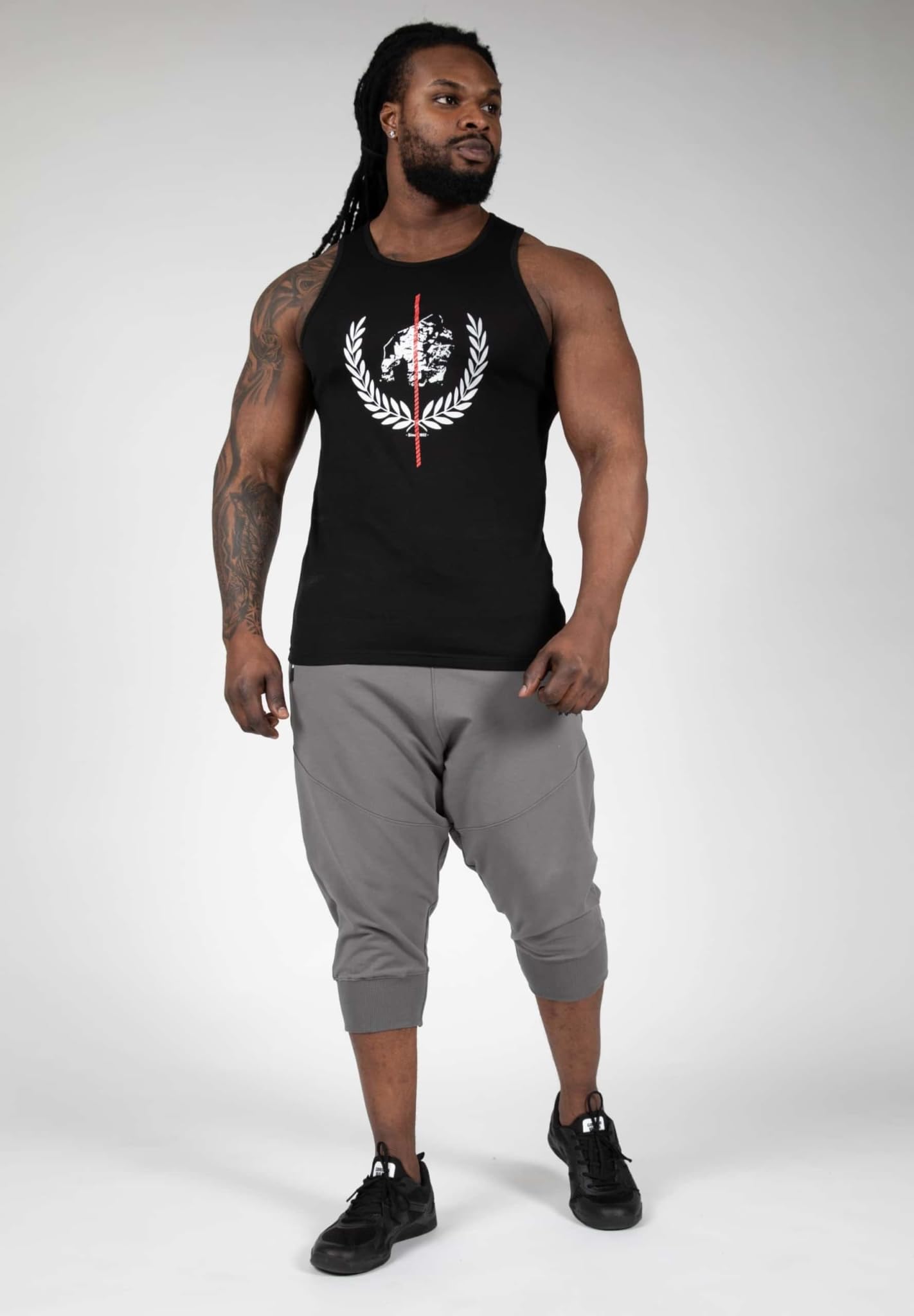 Gorilla Wear Knoxville 3/4 Sweatpants - Spodnie lekkoatletyczne Mężczyźni