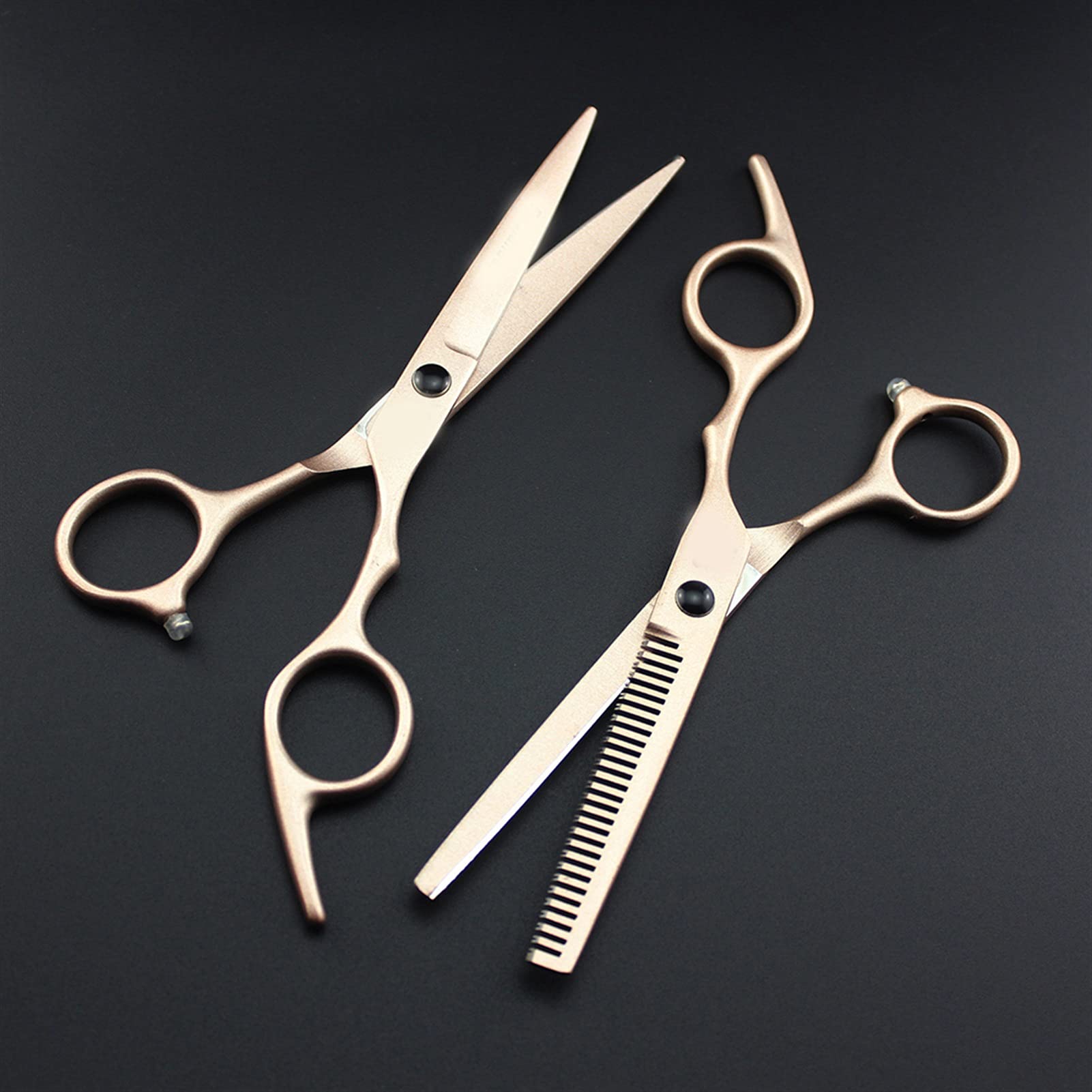 RWRAPS Professionelle Haarschneideschere, Friseur-Haarschere, Effilierschere, Friseurschere, Haarschnitt (Farbe: Effilierschere) (Schneidschere B) (Effilierschere B)
