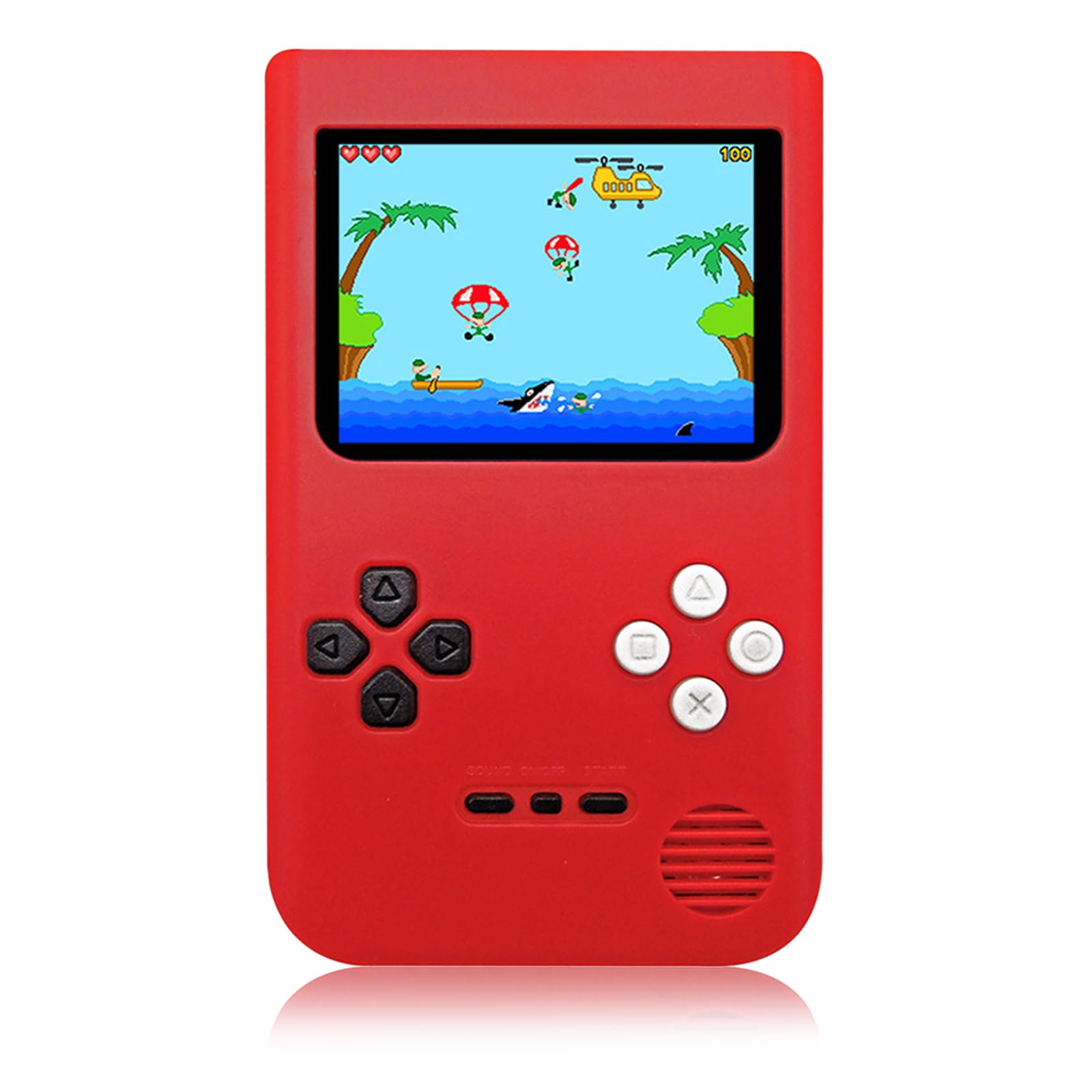 Handheld Game Console -2.4-inch HD Screen, 218 Video Games, Mini Arcade Electronic Toy Birthday Gift, Suitable for Children and Adults, Needs 3 AAA