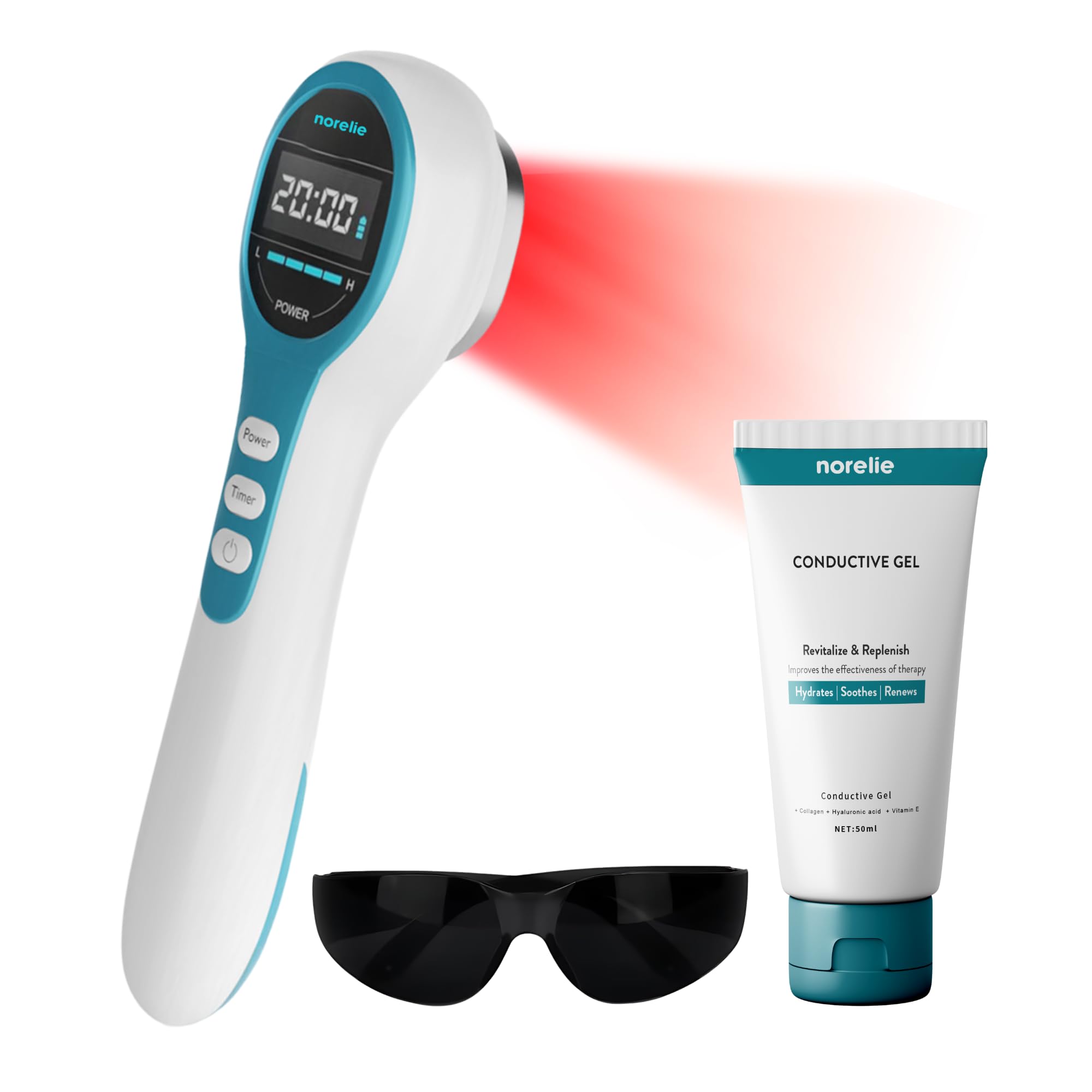 Amazon.com: Norelie RedRevive Red Light Therapy Wand with