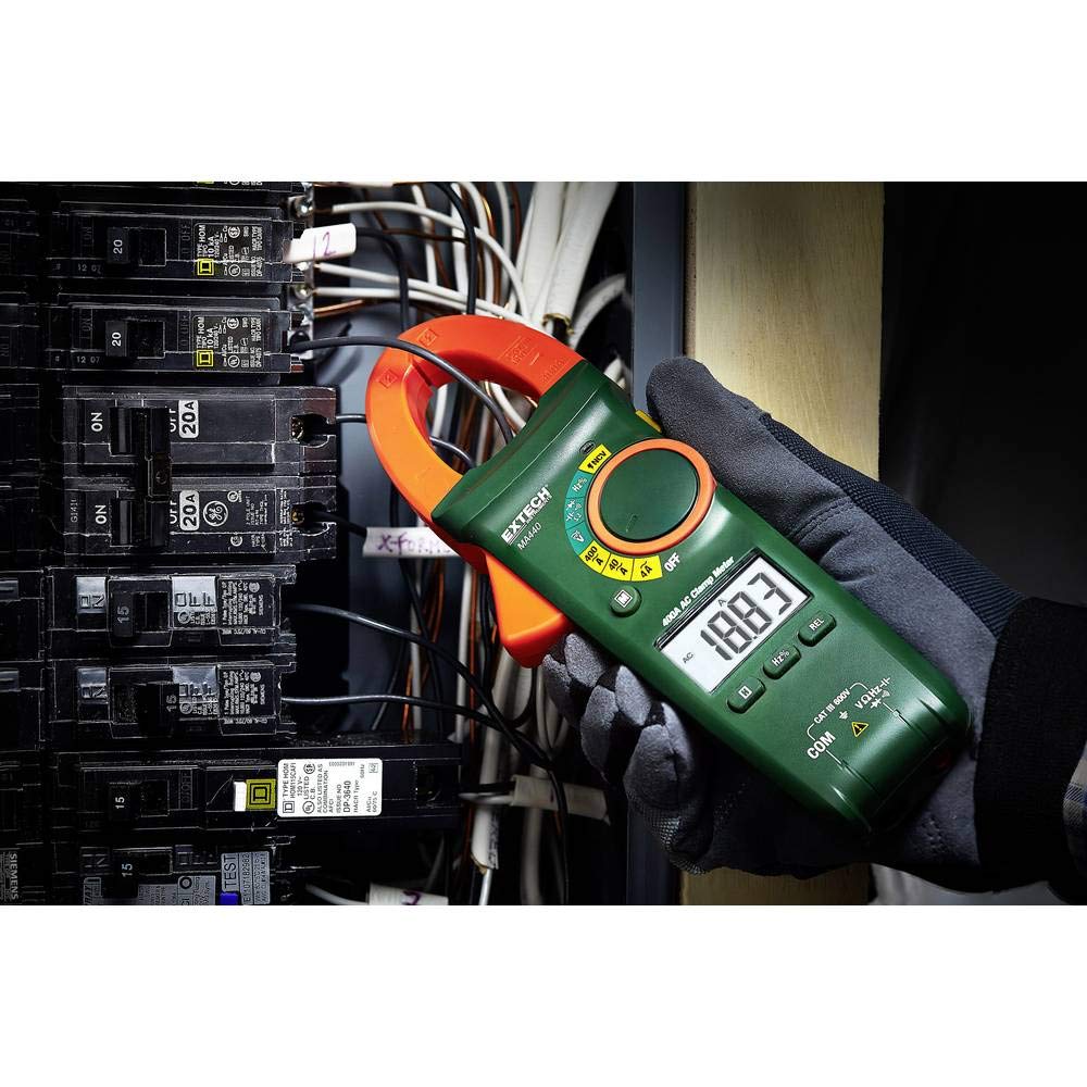 Extech MA440 400A AC Clamp Meter with NCV, True RMS, 4000 Count — Amazon image 3