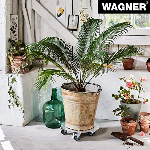 Chariot de plantes robuste ALASKA avec double blocage de roue