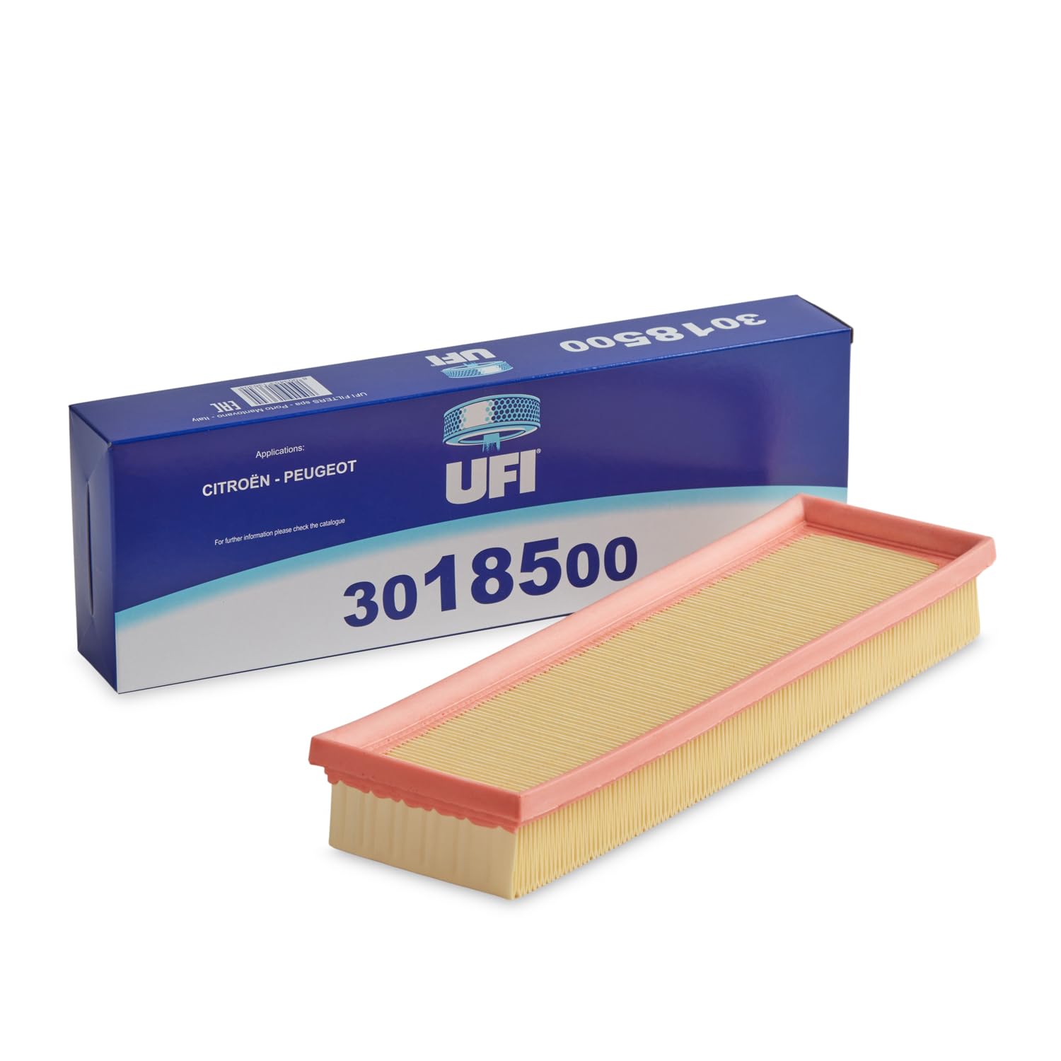 Filtro Aria UFI 30.194.00 Per Auto - Compatibile Con Fiat E Lancia, Dimensioni 281x123x51 Mm - Foto 6