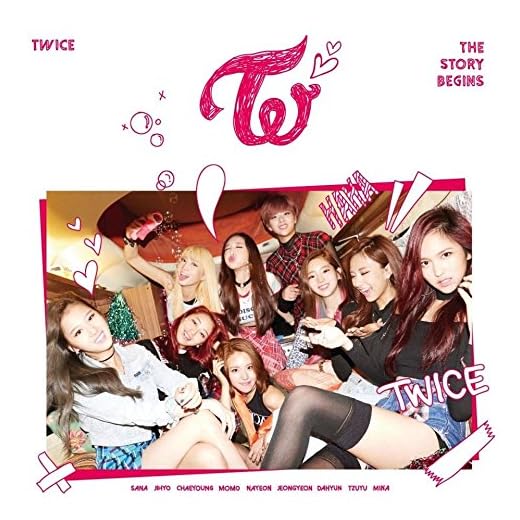 TWICE [THE STORY BEGINS] 1st Mini Album CD+Photobook+3p Card+Garland+Tracking Number