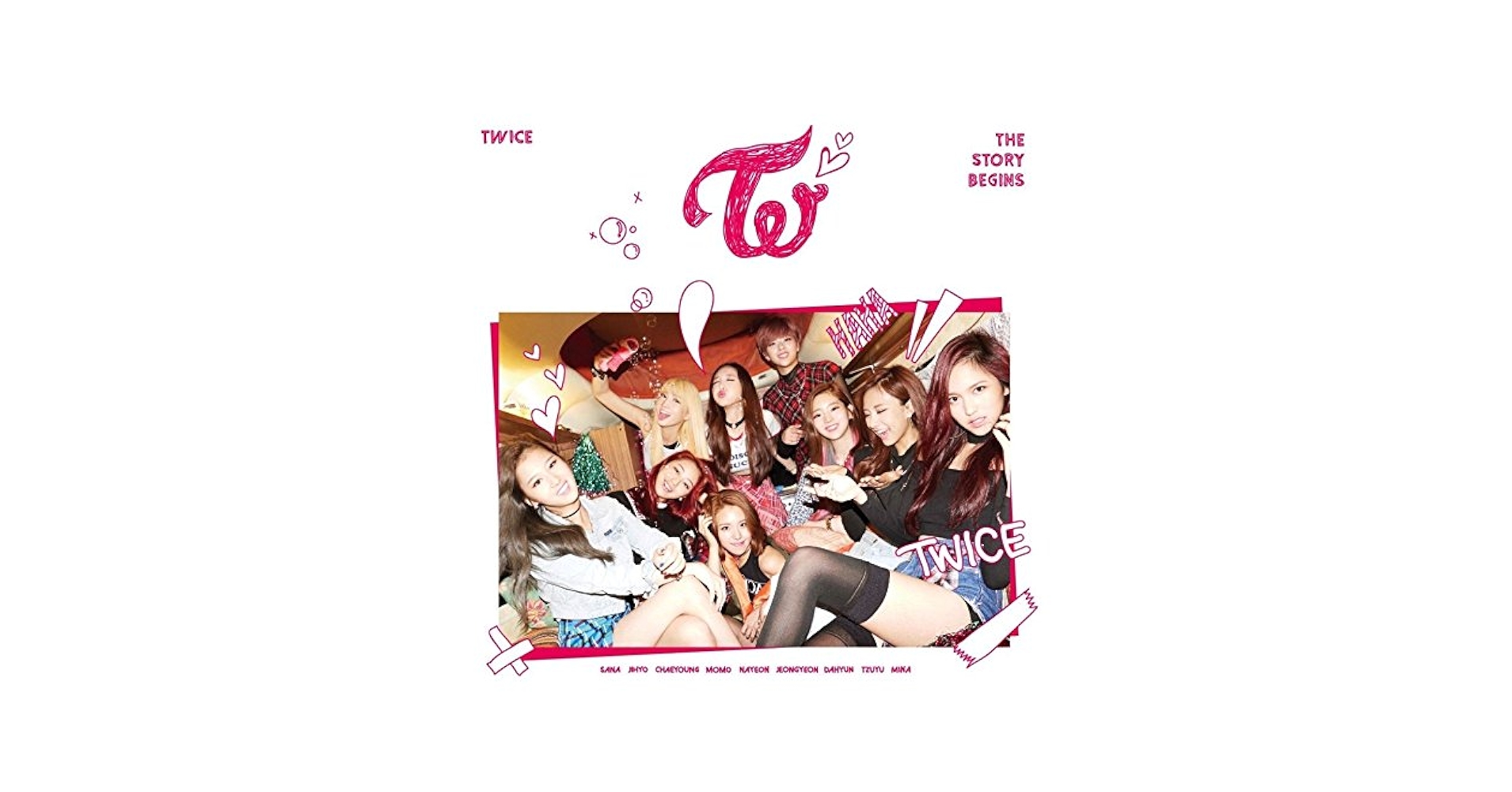Amazon.com: TWICE [THE STORY BEGINS] 1st Mini Album CD+