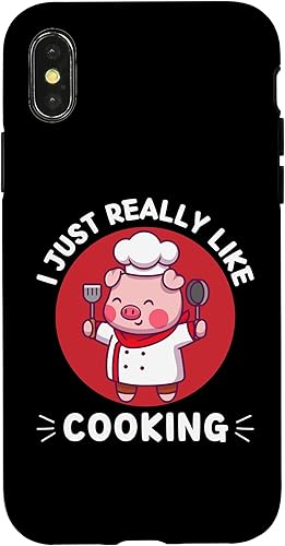 Miniatura 7 de iPhone 12 mini Kawaii Cute Pig I Just Really Like Cooking Kawaii Aesthetic Case