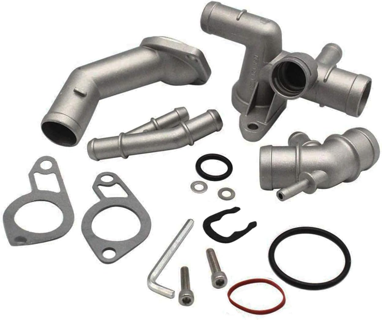 GSKMOTOR Coolant Flange Upgrade Kit Replacement Fit for VW