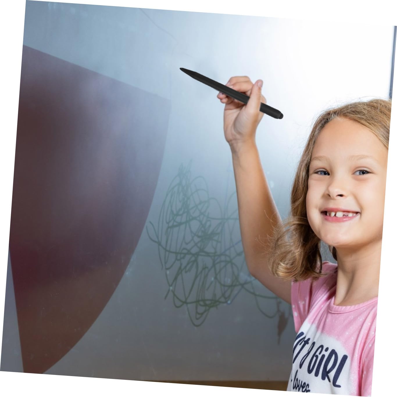 Toddmomy Penna Stilo Per Schermo Portatile 2 Pezzi, Doppia Punta, Nero, Penna Touch Screen Per Scrittura a Mano Su Dispositivo Educativo