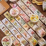 【Einzelstempel-Aufklebergröße】 3,5 * 2,5 cm. Hinweis: Dies kann nicht als echte Briefmarke verwendet werden, sondern ist nur ein Aufkleber. Danke für Ihr Verständnis.
